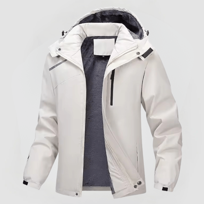 STEFFEN - WATERDICHTE JAS MET FLEECE VOERING