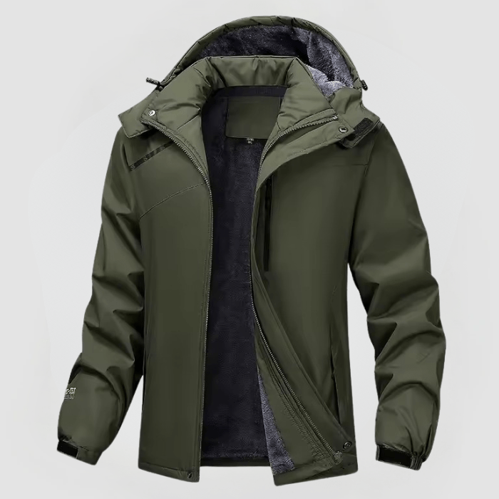 STEFFEN - WATERDICHTE JAS MET FLEECE VOERING