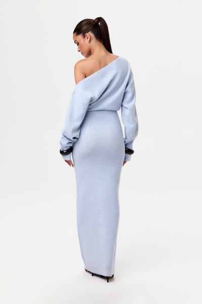 Off Shoulder Sweater Jurk